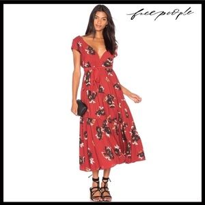 Free People Floral Maxi Dress